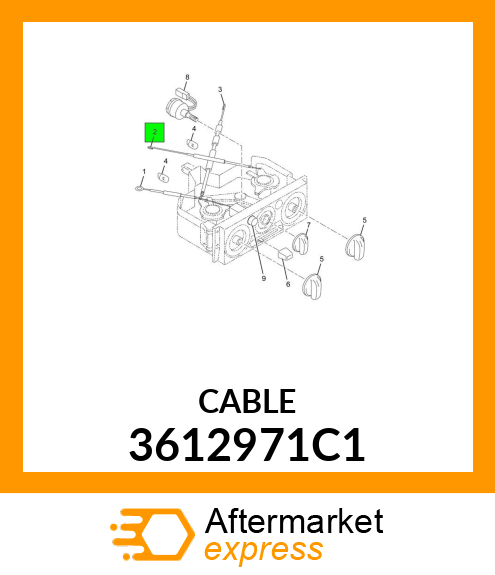 CABLE 3612971C1