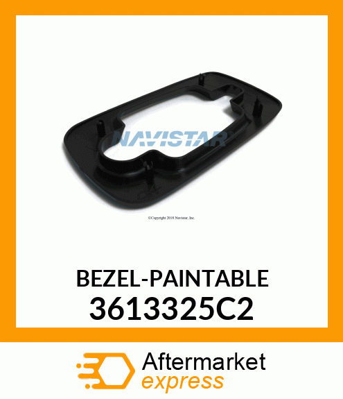 BEZEL-PAINTABLE 3613325C2