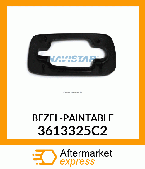 BEZEL-PAINTABLE 3613325C2