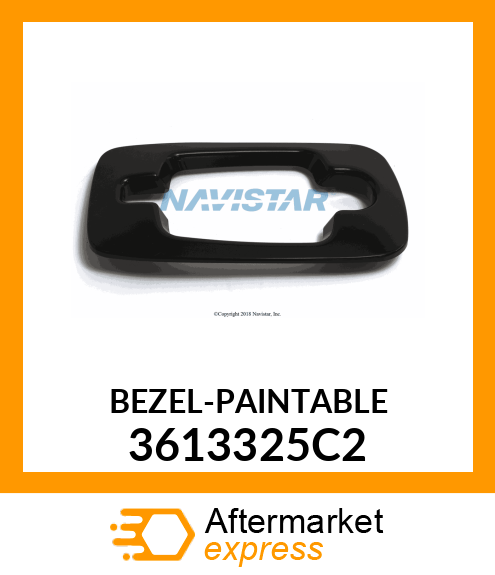 BEZEL-PAINTABLE 3613325C2