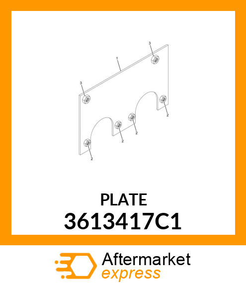 PLATE 3613417C1