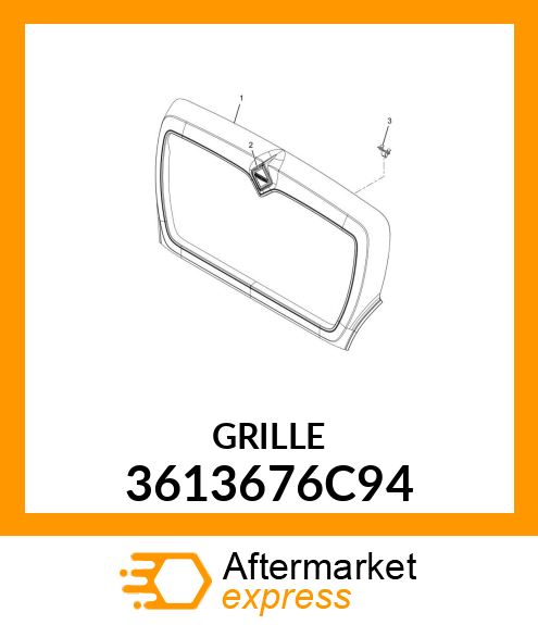 GRILLE 3613676C94