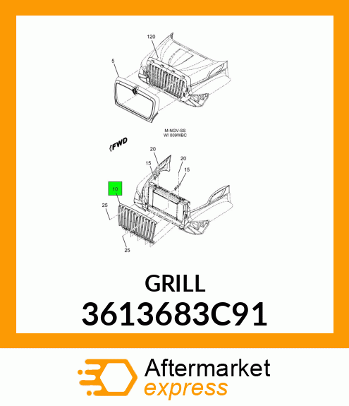 GRILL 3613683C91