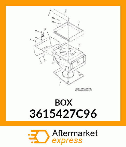 BOX 3615427C96