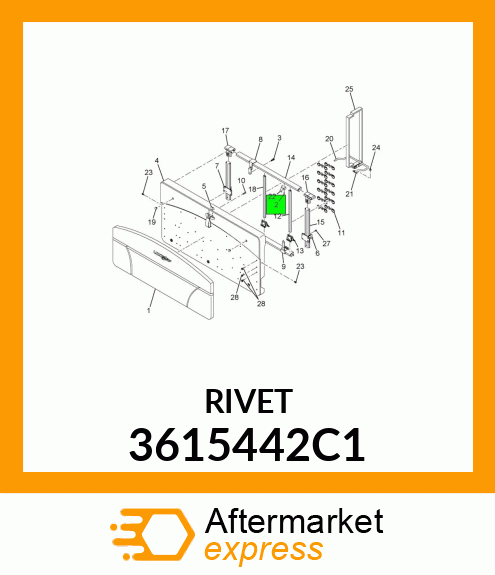 RIVET 3615442C1