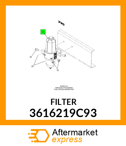 FILTER 3616219C93