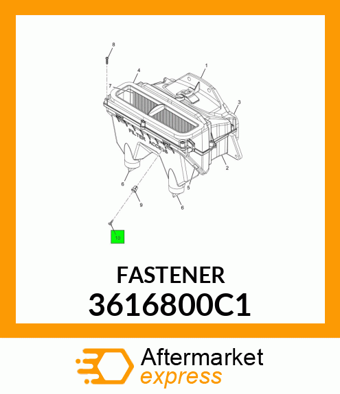 FASTENER 3616800C1