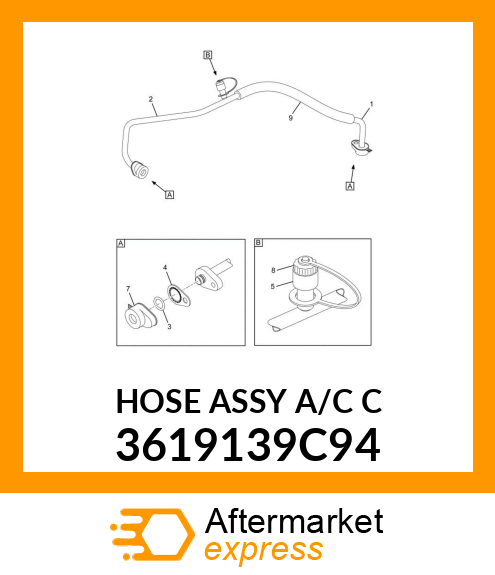 HOSE_ASSY_A/C_C 3619139C94