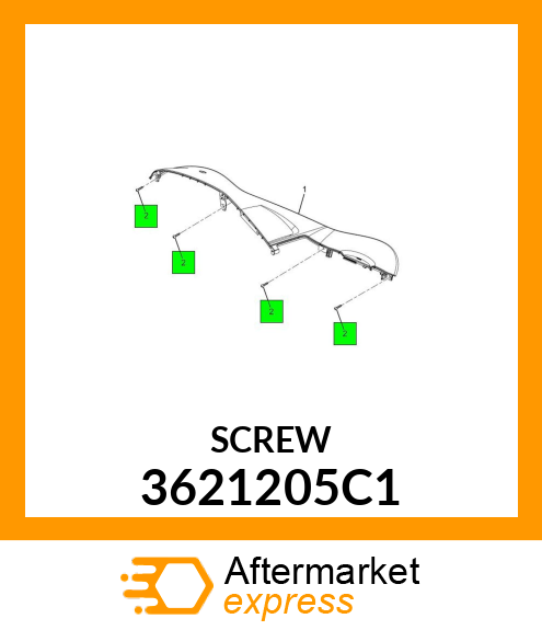 SCREW 3621205C1