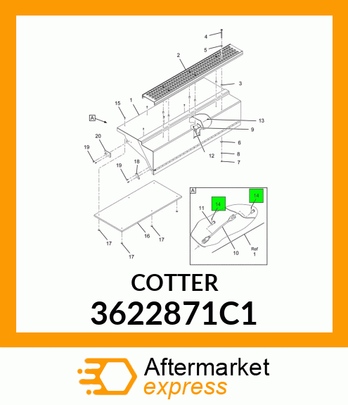 COTTER 3622871C1