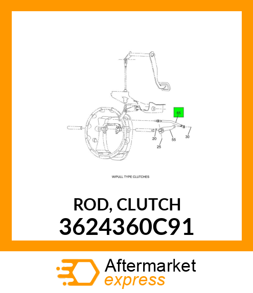 RODCLUTCHCO 3624360C91