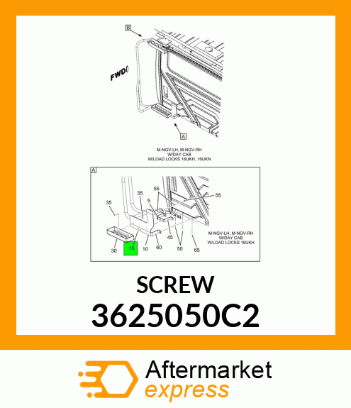 SCREW 3625050C2