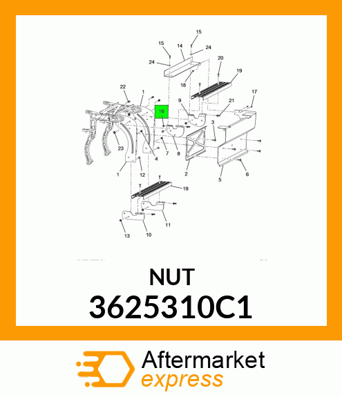 NUT 3625310C1