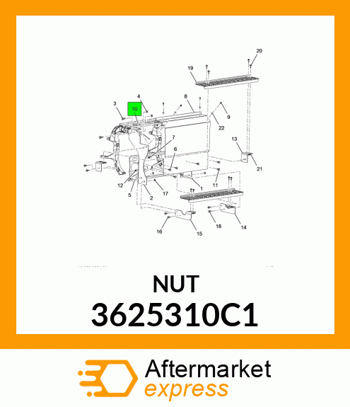 NUT 3625310C1