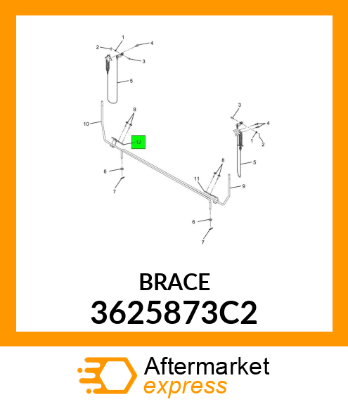 BRACE 3625873C2