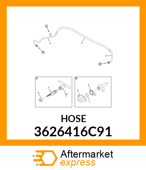 HOSE 3626416C91