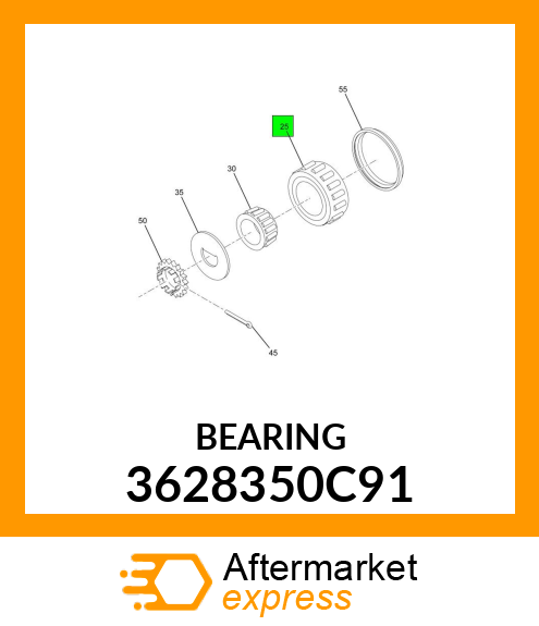 BEARING 3628350C91