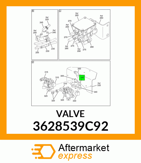 VALVE 3628539C92