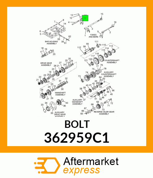 BOLT 362959C1