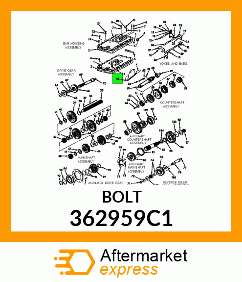 BOLT 362959C1