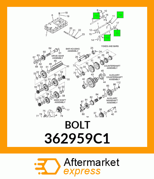 BOLT 362959C1