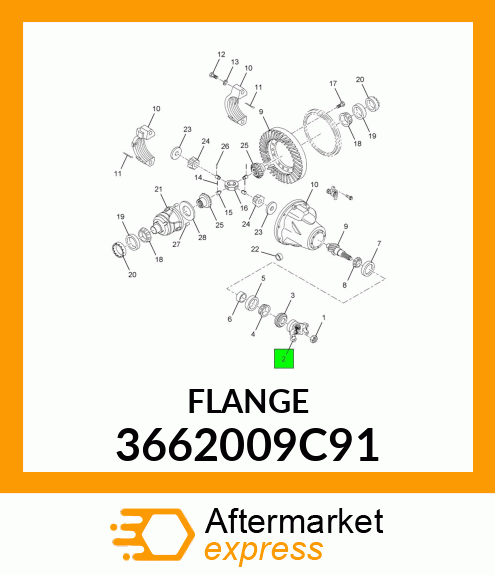 FLANGE 3662009C91