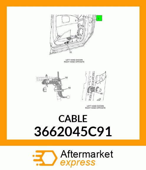CABLE 3662045C91