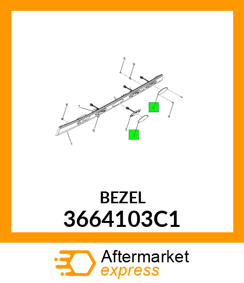 BEZEL 3664103C1