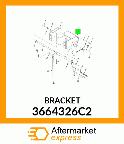 BRACKET 3664326C2