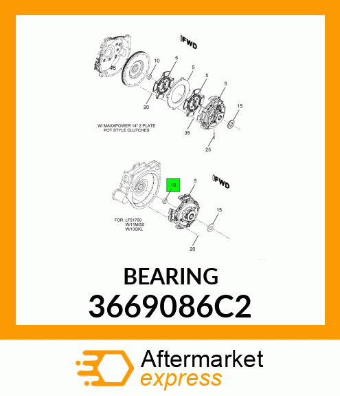 BEARING 3669086C2