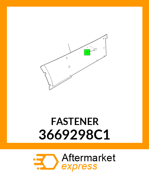 FASTENER 3669298C1