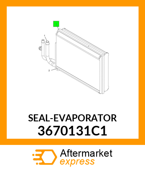 SEAL-EVAPORATOR 3670131C1