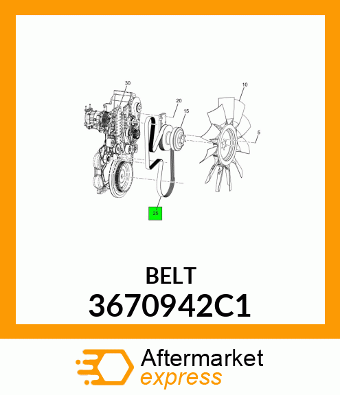 BELT 3670942C1