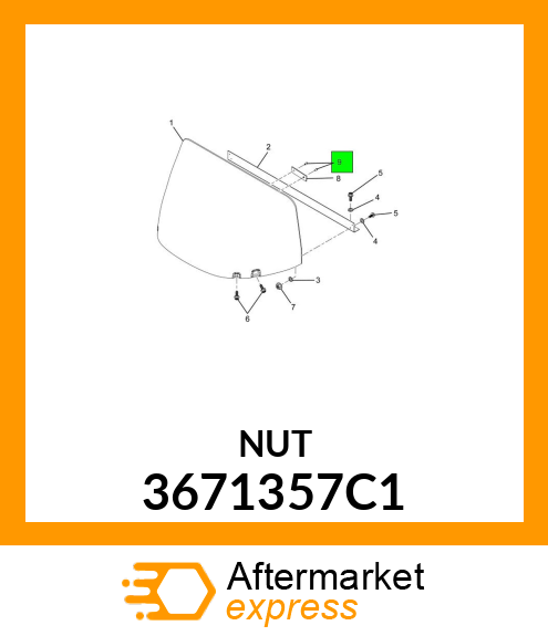 NUT 3671357C1