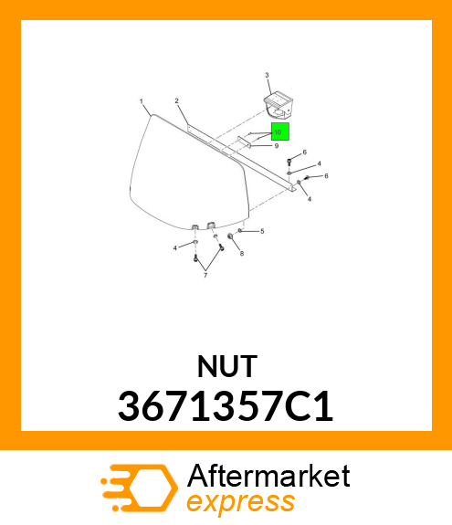 NUT 3671357C1