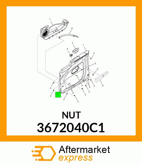 NUT 3672040C1