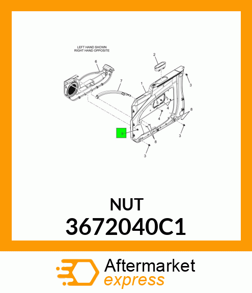 NUT 3672040C1