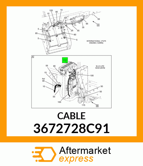 CABLE 3672728C91