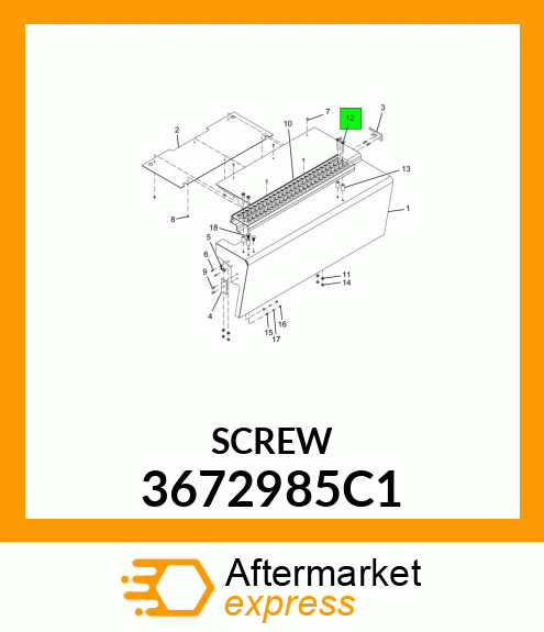 SCREW 3672985C1