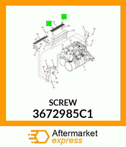 SCREW 3672985C1