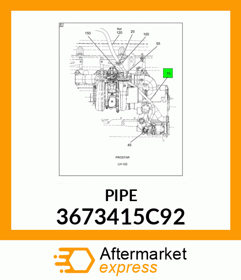 PIPE 3673415C92