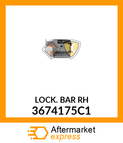 LOCK_BAR_RH 3674175C1