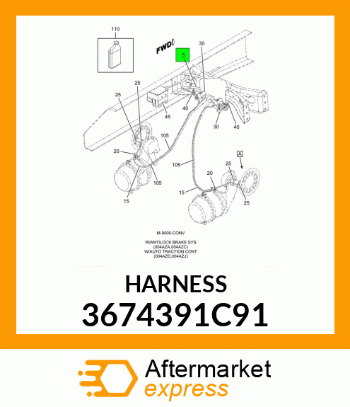 HARNESS 3674391C91