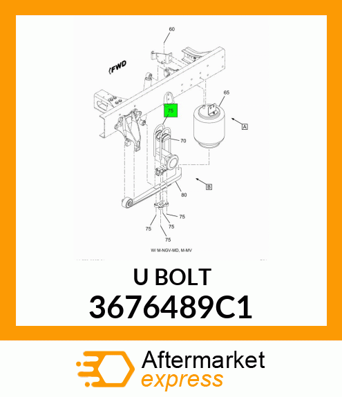 U_BOLT 3676489C1