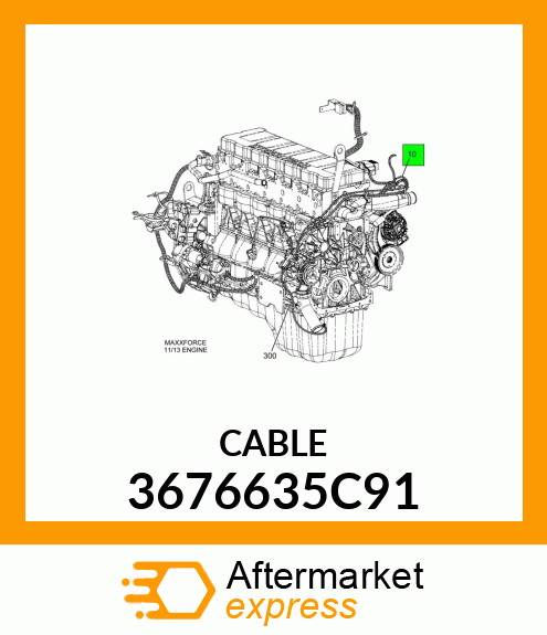 CABLE 3676635C91