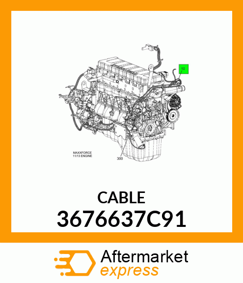 CABLE 3676637C91