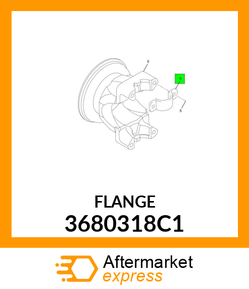 FLANGE 3680318C1