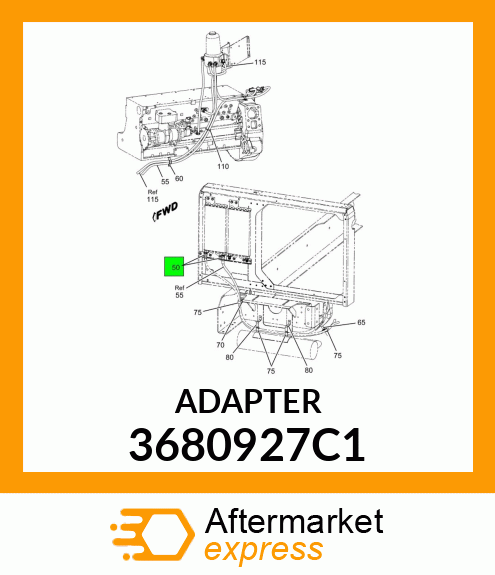 ADAPTER 3680927C1