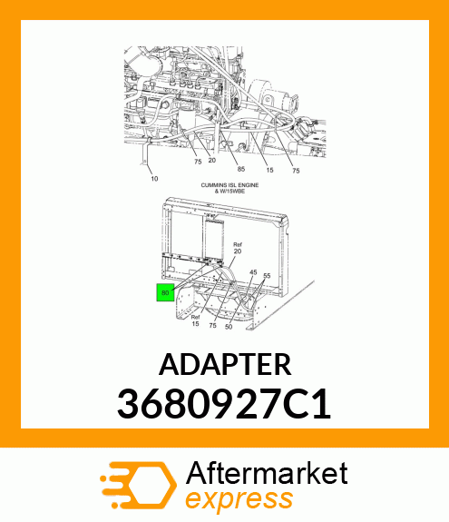 ADAPTER 3680927C1