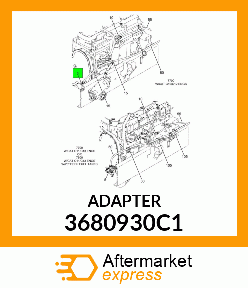 ADAPTER 3680930C1